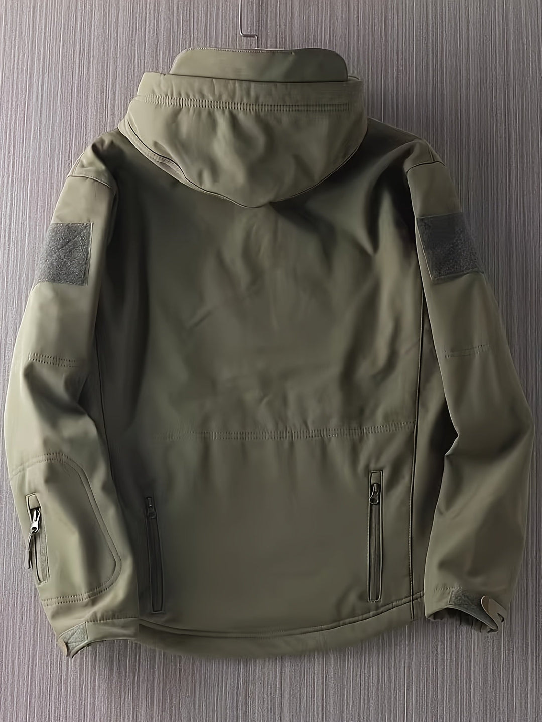 Drune | Softshell Jacke - Winddichte Tactical Outdoor Jacke mit Kapuze & Reißverschlusstaschen