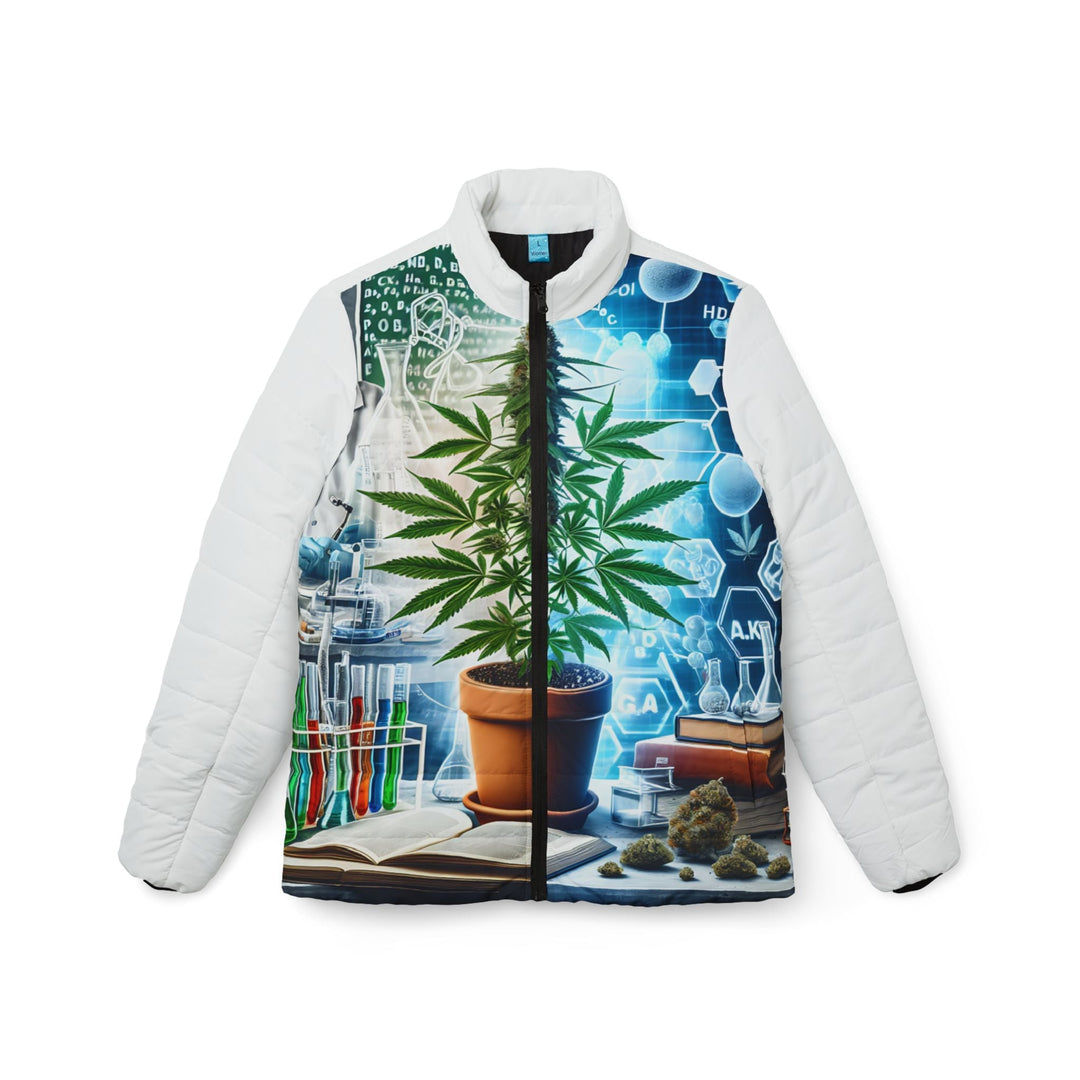 Drune | Print gesteppte Jacke - Leichtes Design - Künstlerische Outdoor-Schicht - Lässiger Komfort