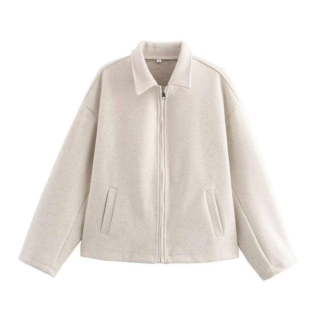 Drune | Wollmischung Jacke - Sauberes modernes Design - Woll-Polyester-Mischung - Übergangsoberbekleidung