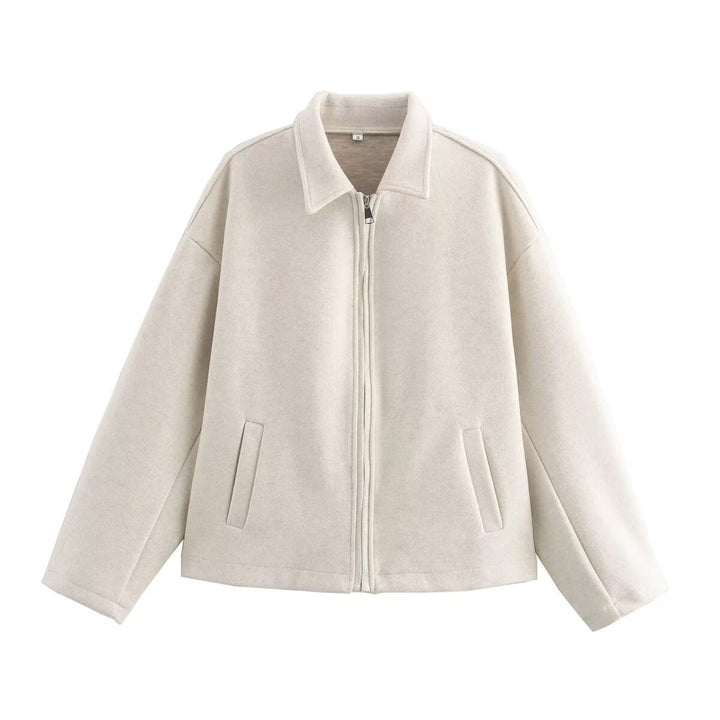 Drune | Wollmischung Jacke - Sauberes modernes Design - Woll-Polyester-Mischung - Übergangsoberbekleidung