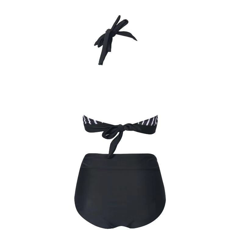Damen Sportlicher Bikini-Top mit breiten Trägern Drune
