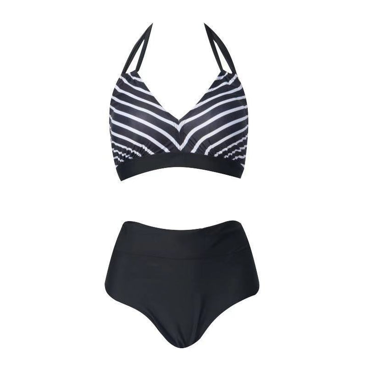 Damen Sportlicher Bikini-Top mit breiten Trägern Drune