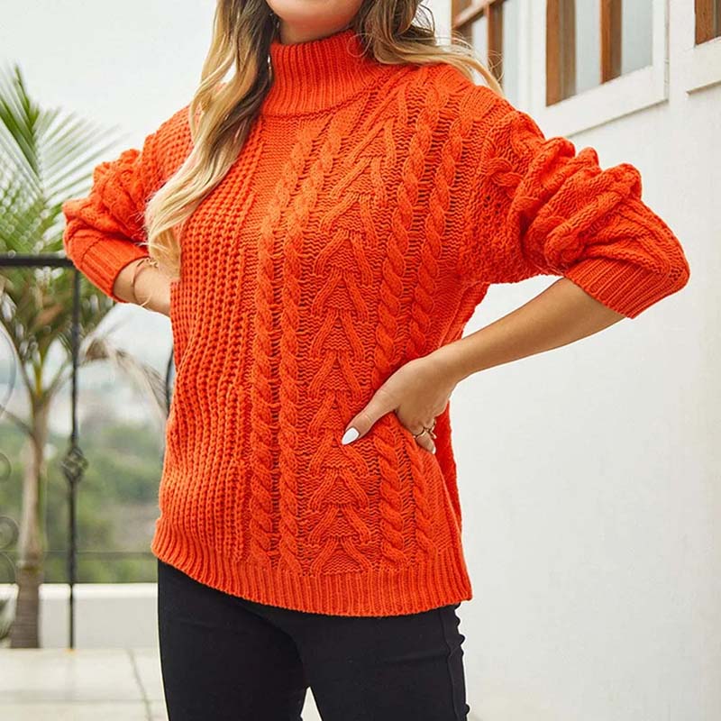 Drune | Pullover Aus Gedrehtem Strick mit Stilvollem Look