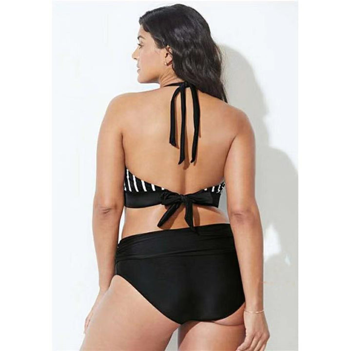 Damen Sportlicher Bikini-Top mit breiten Trägern Drune