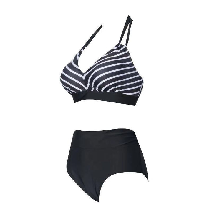 Damen Sportlicher Bikini-Top mit breiten Trägern Drune