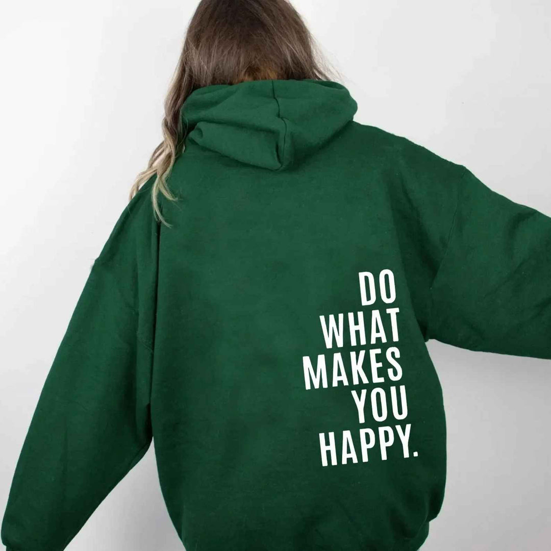 Drune - Damen Hoodie - Lässiger Streetstyle mit Schriftzug