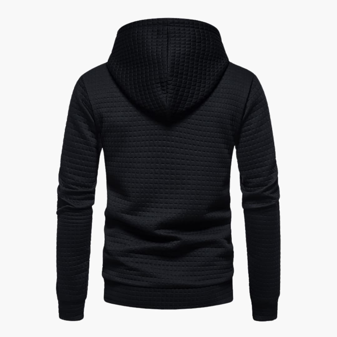 Drune | Kapuzenpullover Kariert - Moderner Freizeit-Hoodie für Alltag und Sport
