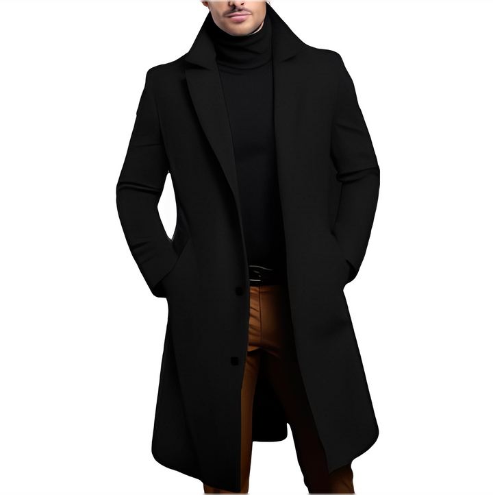 Drune | Eleganter Wolltrenchcoat für Männer