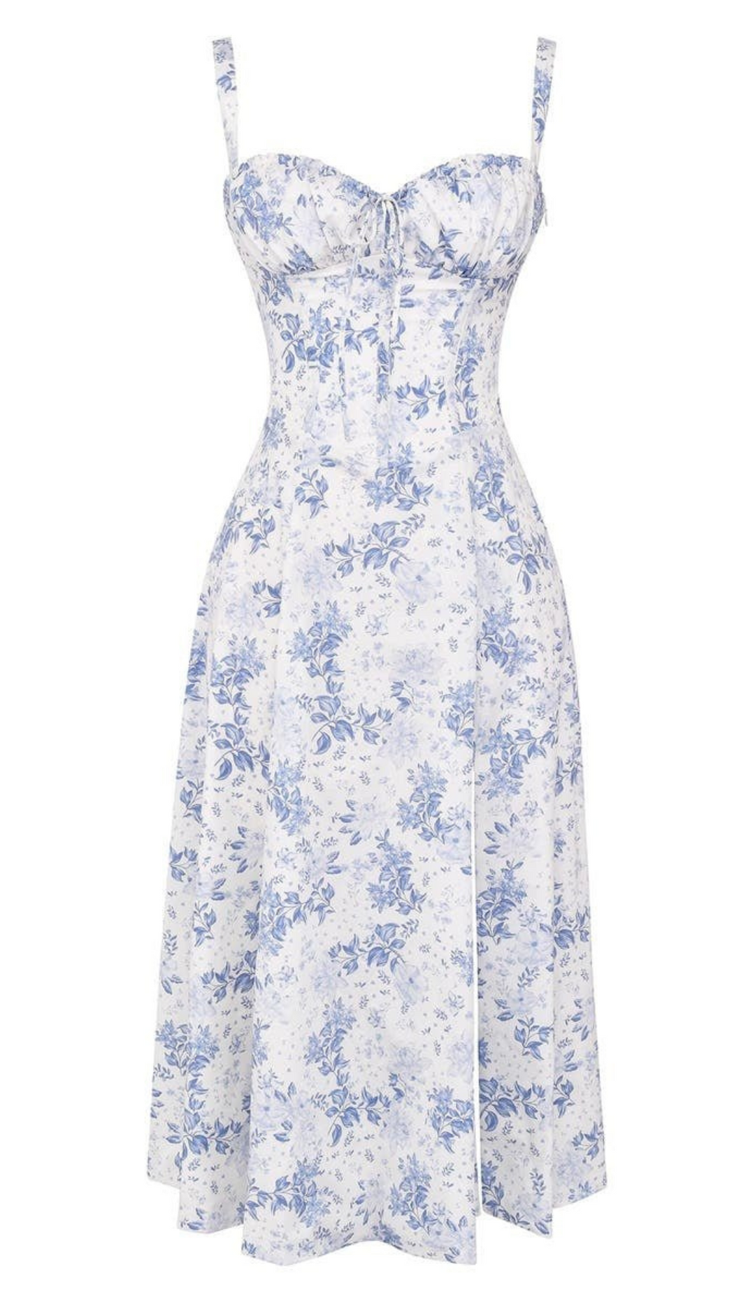 Drune | Blumen Kleid für Frauen Midi