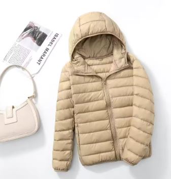 Drune | Daunenjacke mit Kapuze für Damen
