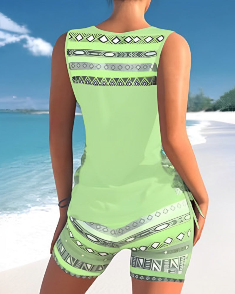 DruneTankini Set Bequemer Tankini für Den Strand