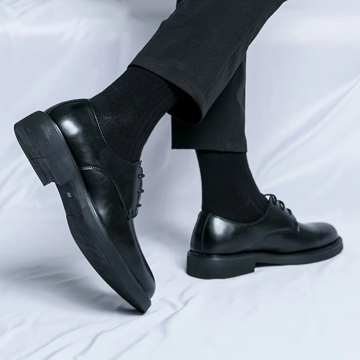 Drune | Elegante Herrenschuhe Aus Leder Mit Schnürung Und Rutschfester Sohle