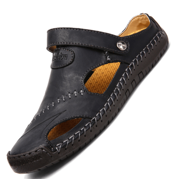 Drune | Herren Sandalen Hergestellt aus Sehr Weichem Leder, Das Atmungsaktiven Komfort Unter J Edem Outdoor Abenteuer Gewährleistet.