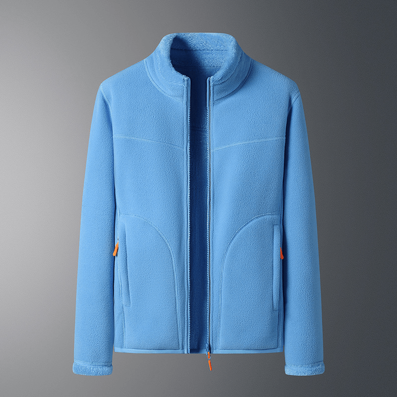 Drune | Fleecejacke mit Reißverschlusstaschen - Leichte Wärme - Hoher Kragen - Alltags-Layer