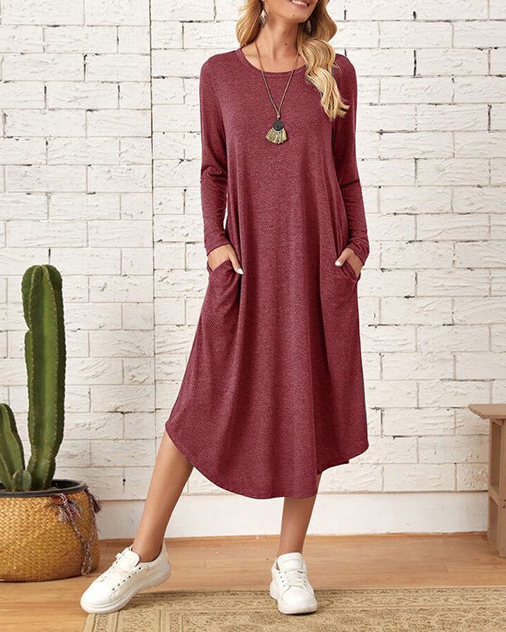 Drune | Lockeres Kleid mit Taschen