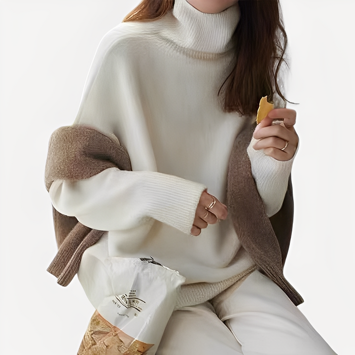 Drune | Eleganter und legerer Damen Rollkragenpullover