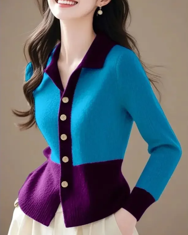 Drune | Kontrast Cardigan
