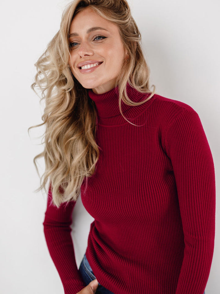 Drune | Sophistizierter Winter Rollkragen Pullover
