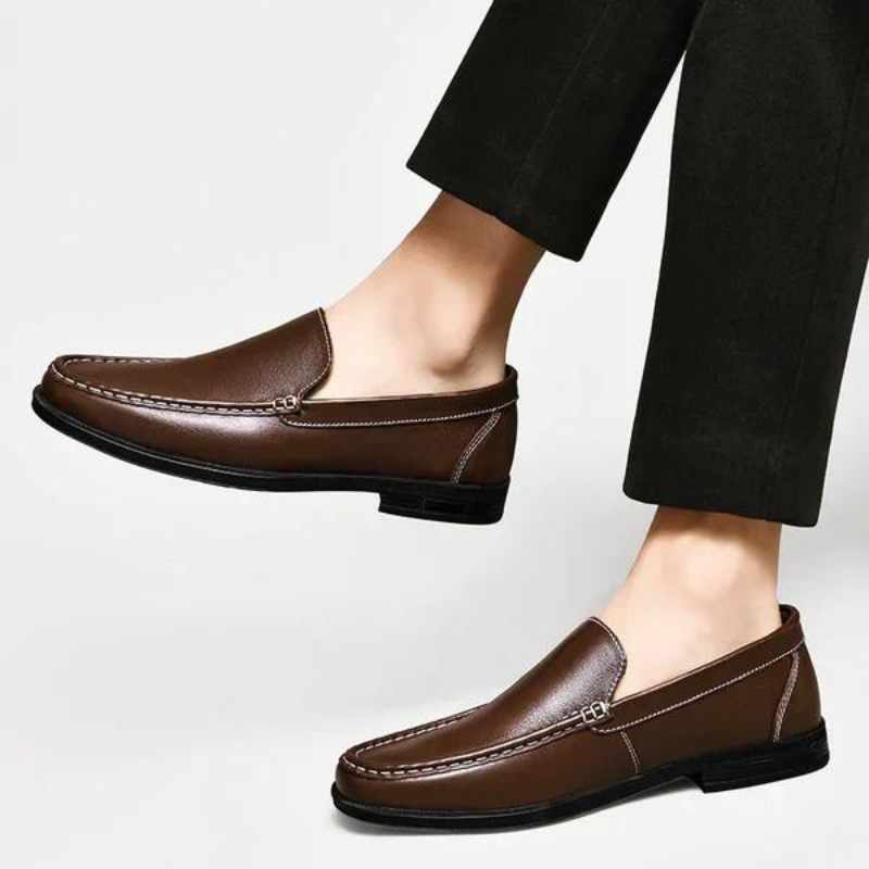 Drune | Leder Loafer Zum Hineinschlüpfen