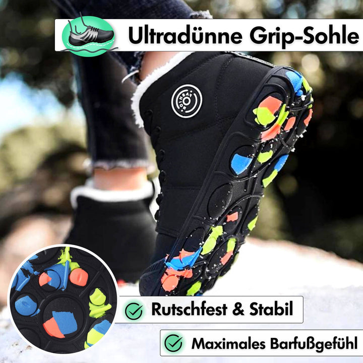 Drune | Kinder Barfußschuhe 100% Wasserfest & Bequem für Winter