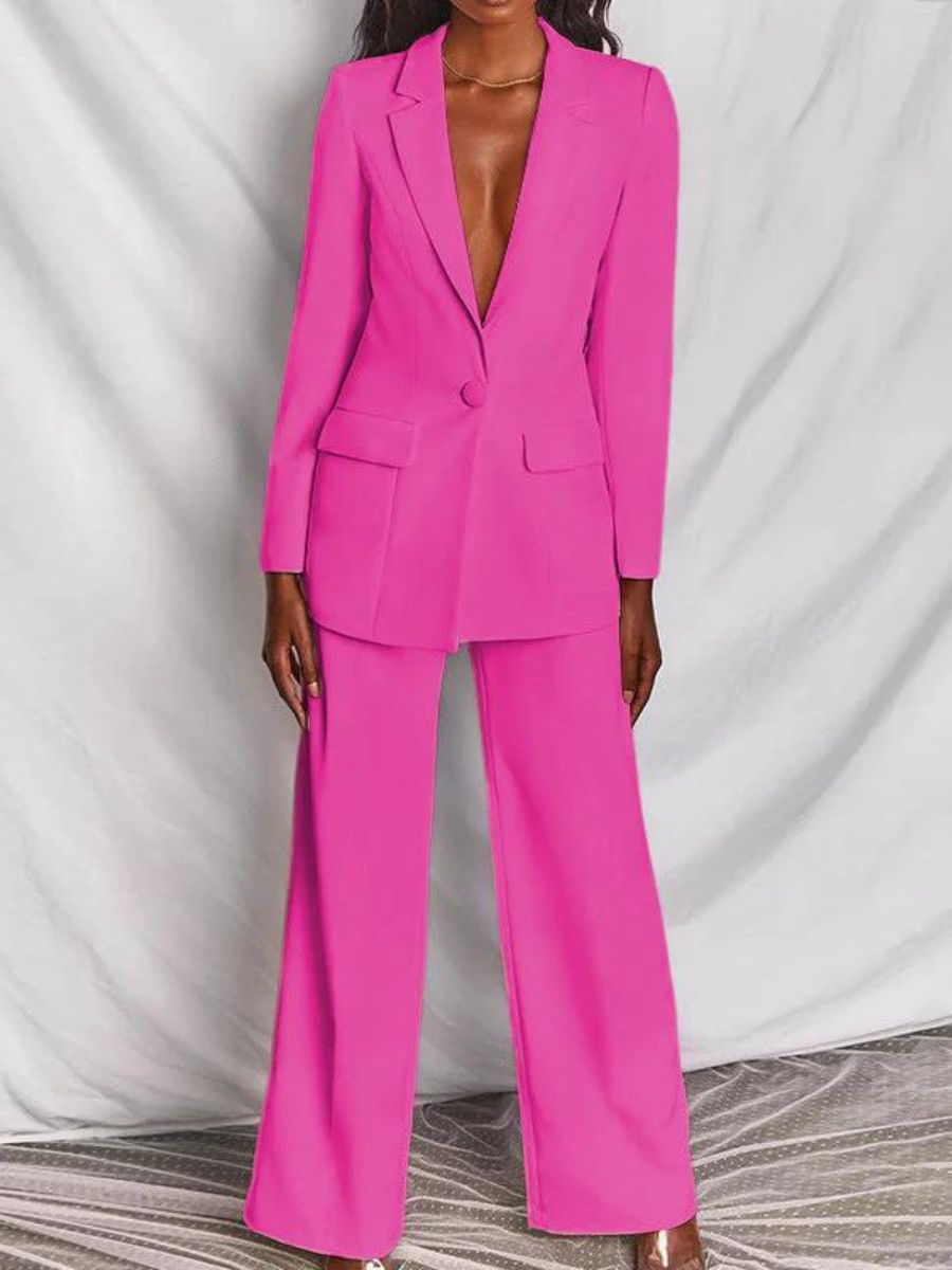 Drune | Blazer und Hose Set für Damen Business Kleidung