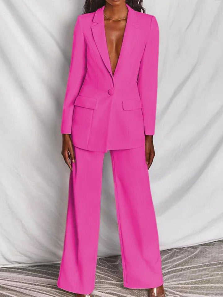 Drune | Blazer und Hose Set für Damen Business Kleidung