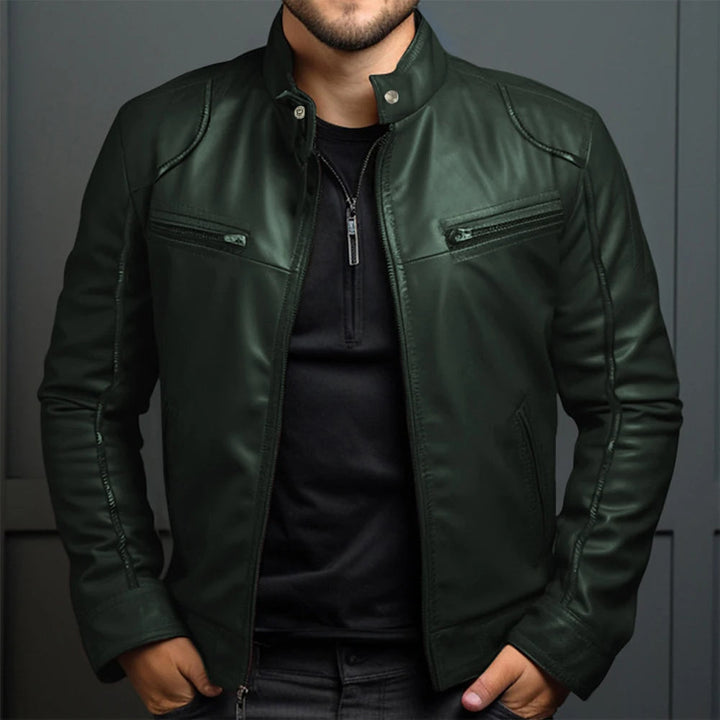 Drune | Stilsichere Retro Motorradjacke für Herren