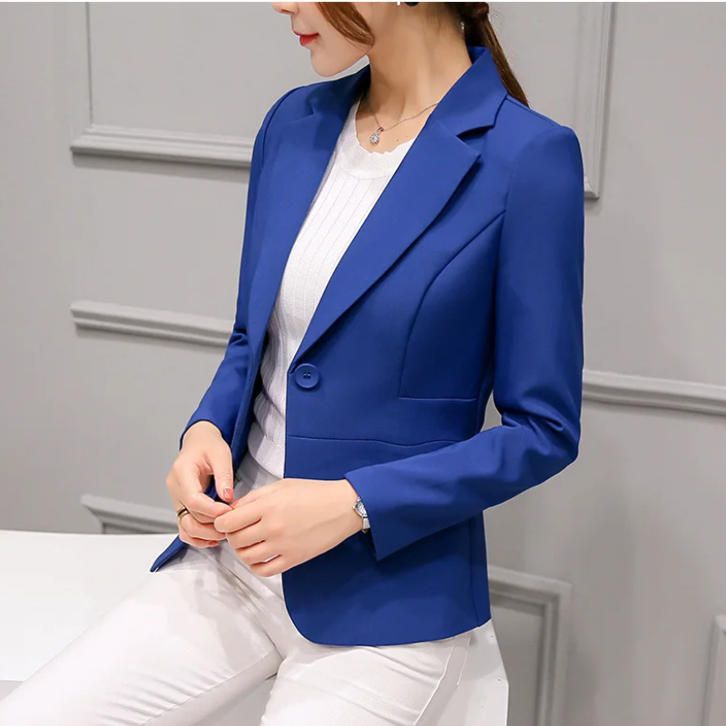 Drune | Eleganter Damen Blazer mit Langen Ärmeln Perfekt für Die Arbeit