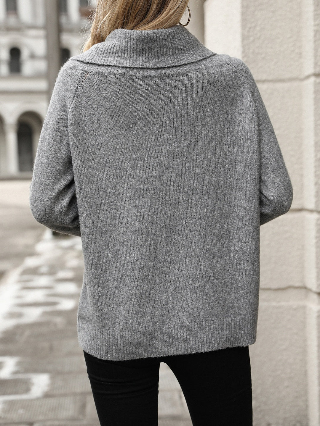 Drune | Pullover für Frauen aus Wolle mit Rollkragen