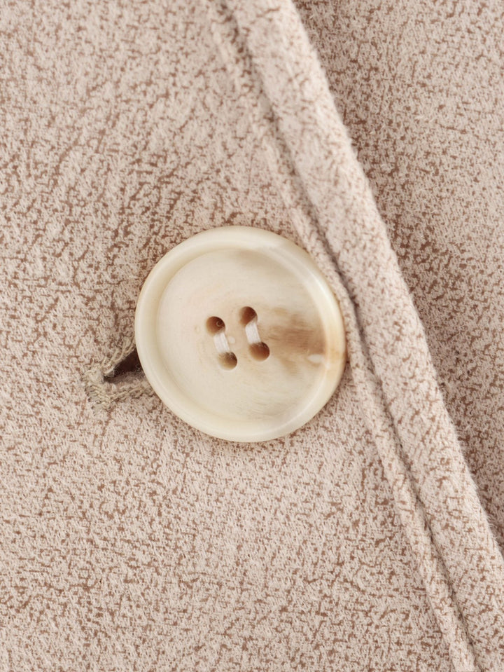 Drune | Shearling Mantel - Gemütliches & Warmes Design - Plüschstoff - Winterfertige Oberbekleidung