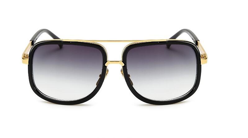 Drune | Luxus Herren Sonnenbrille Mit Quadratischem Rahmen