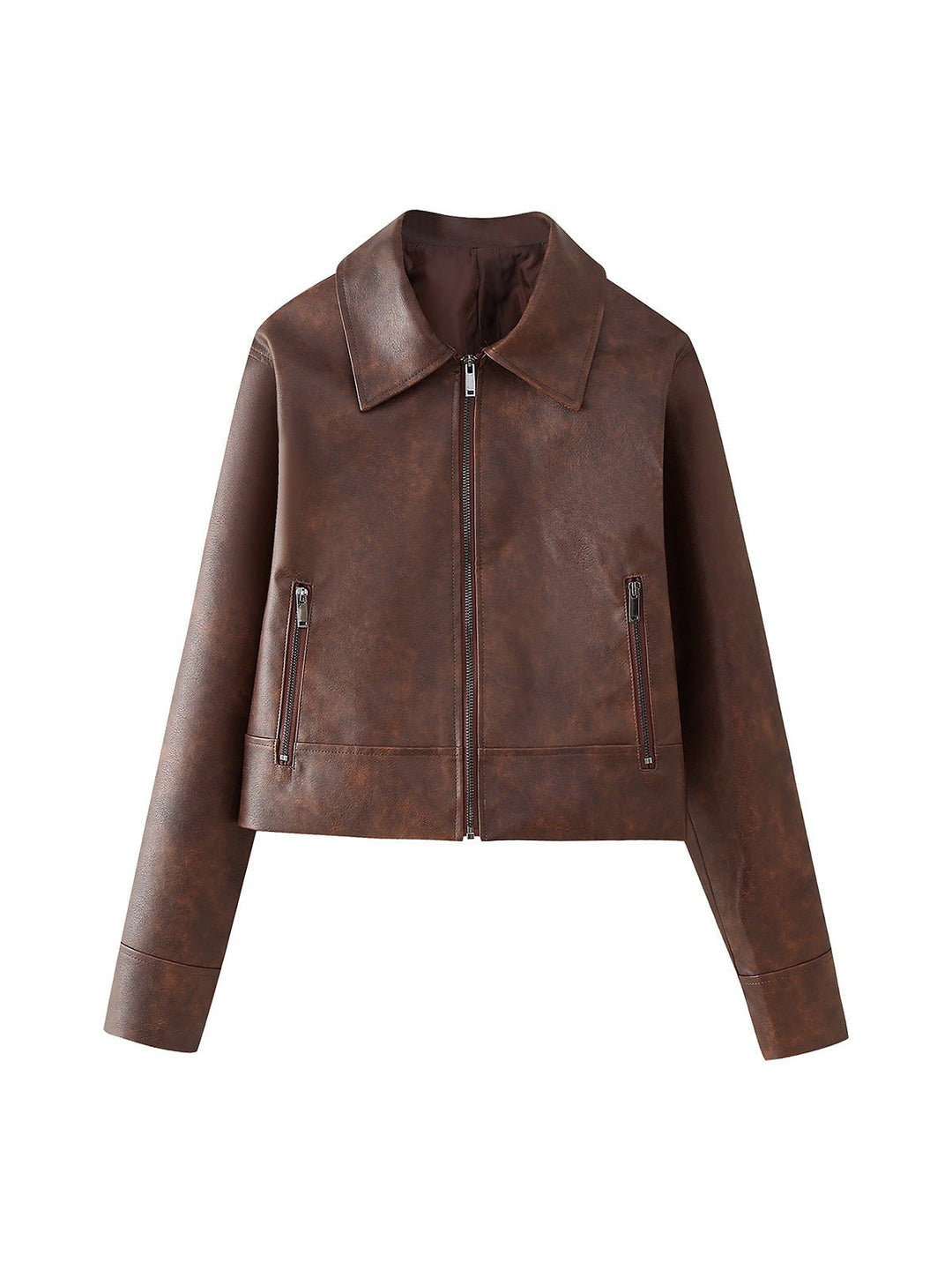 Drune | Lederjacke & Kurzes Rock Koordinationsset