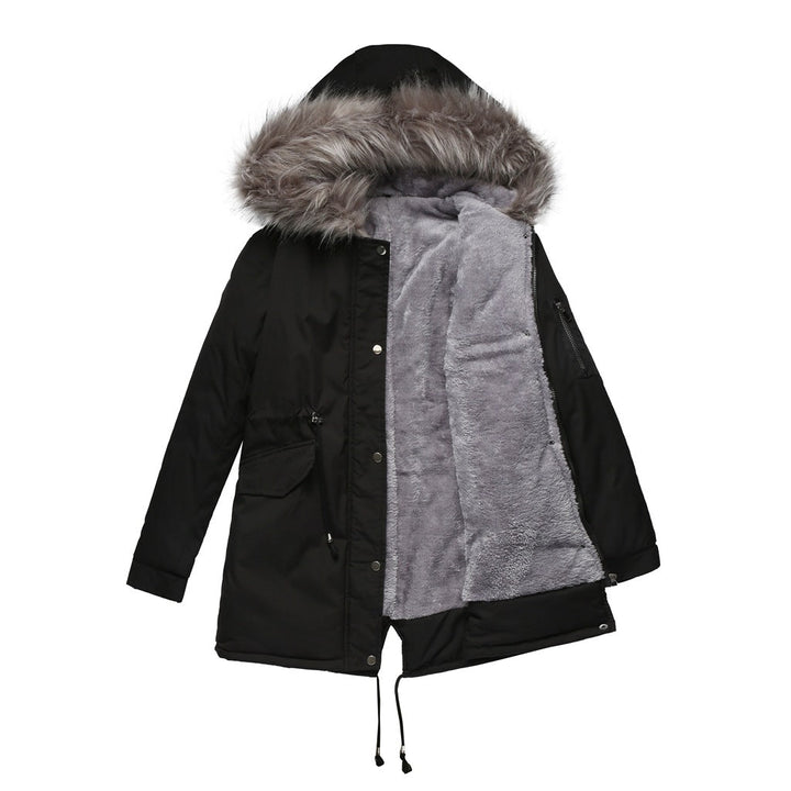 Drune | Damen-Parka mit Kapuze und modernem Design