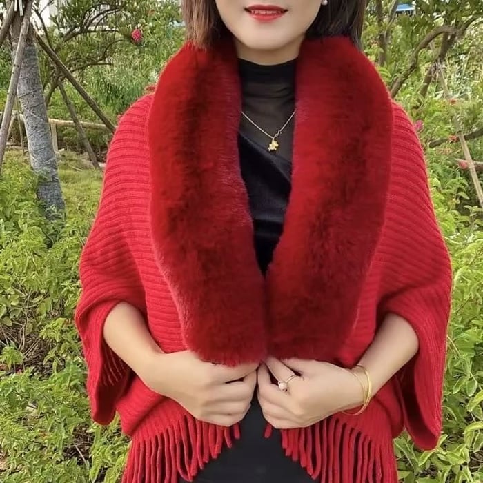 Drune | Stilvoll Gestrickter Schal für Frauen