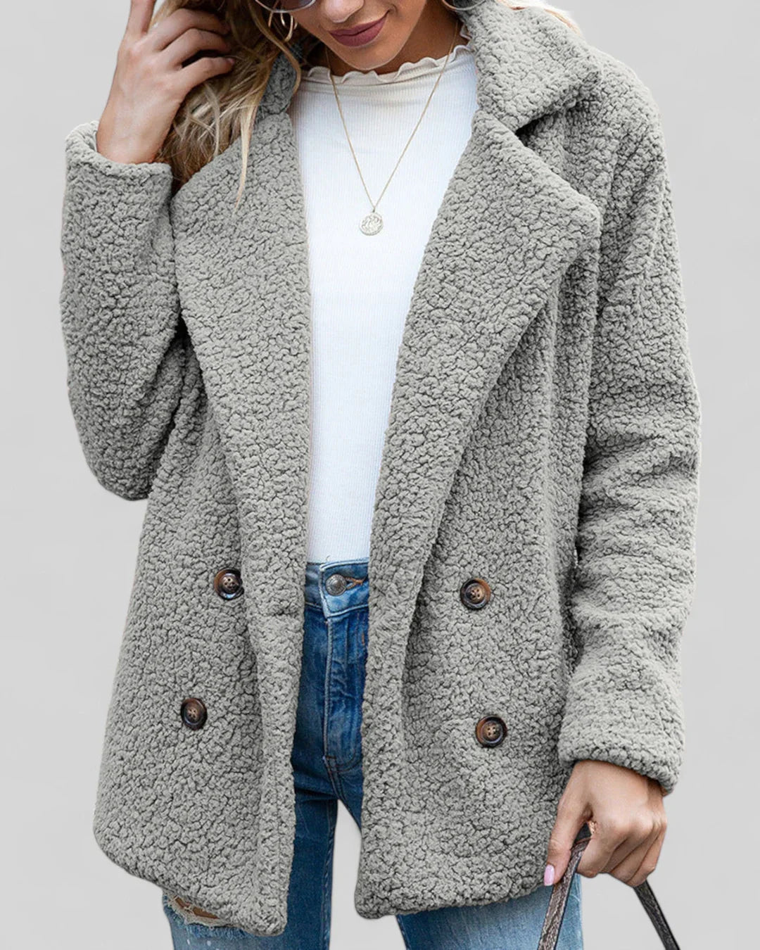 Drune | Elegante Weiche Jacke Für Damen