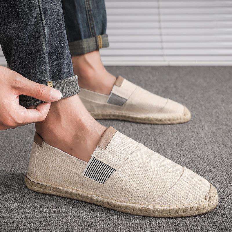 Drune | Stilvolle Leichte Canvas Loafer Für Herren