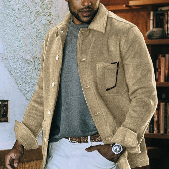 Drune | Herren Mid-Length Wintermantel