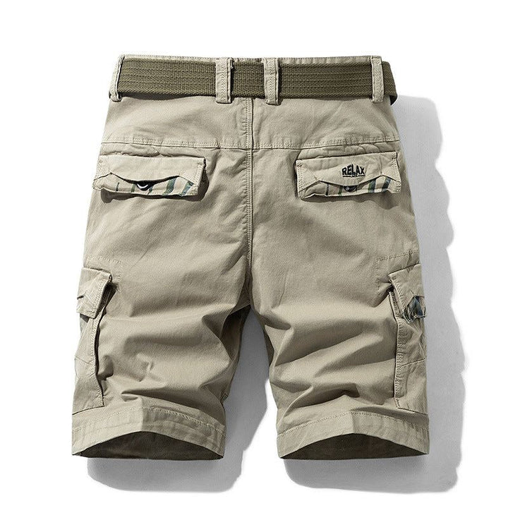 Drune | Cargo Shorts mit Seitentaschen aus Baumwolle