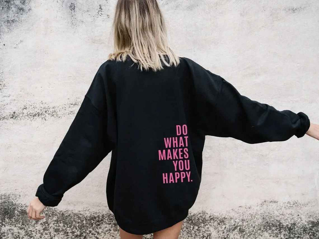 Drune - Damen Hoodie - Lässiger Streetstyle mit Schriftzug