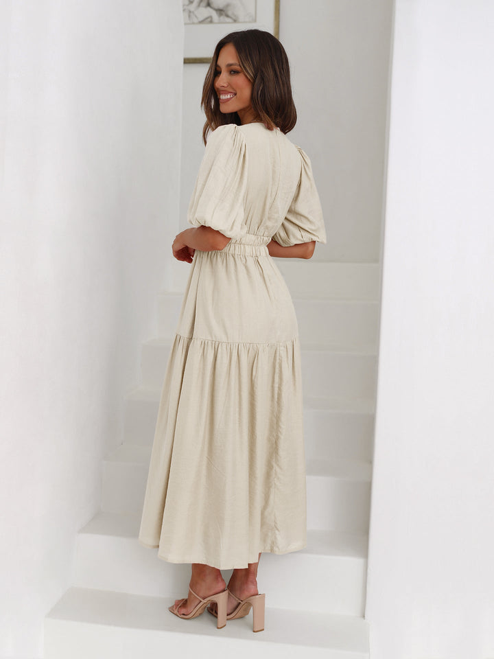 Drune | Kleid mit Puffärmeln Für Frauen