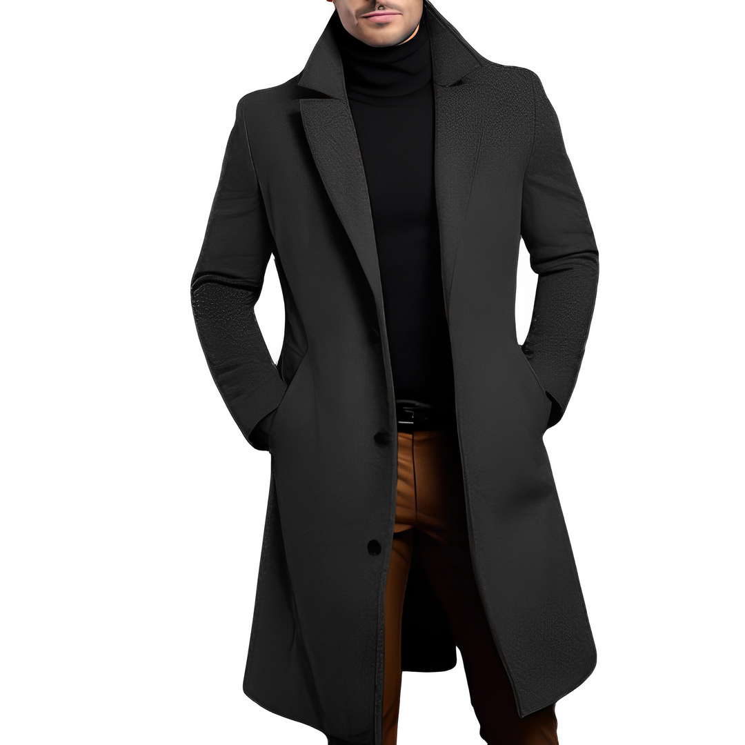 Drune | Eleganter Wolltrenchcoat für Männer