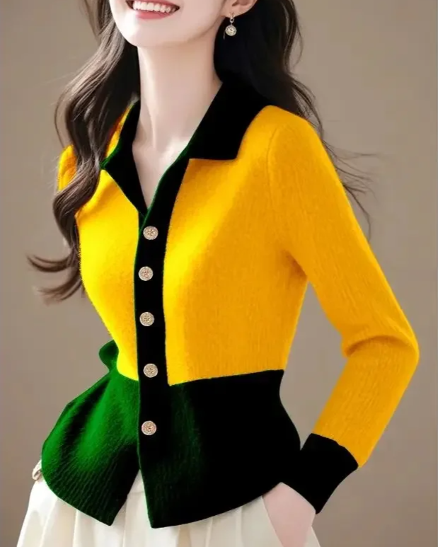 Drune | Kontrast Cardigan