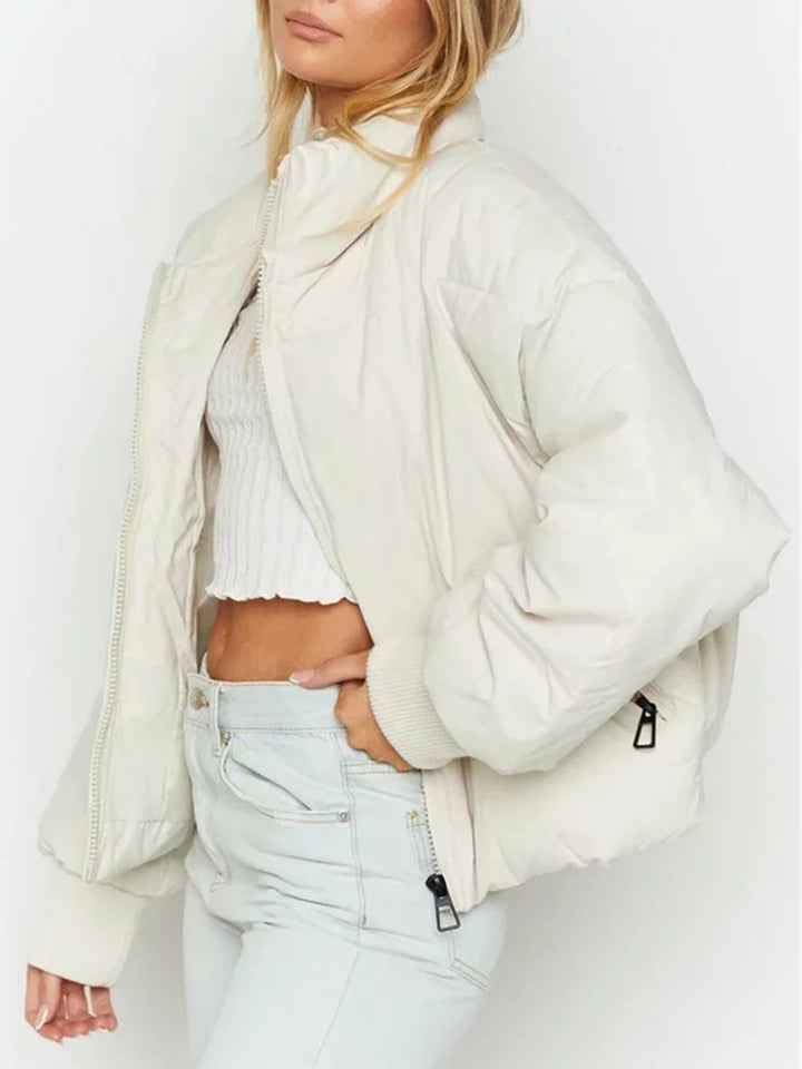 Drune | Damen Verkürzte Pufferjacke
