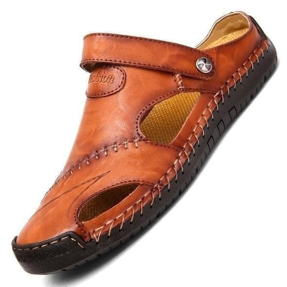 Drune | Herren Sandalen Hergestellt aus Sehr Weichem Leder, Das Atmungsaktiven Komfort Unter J Edem Outdoor Abenteuer Gewährleistet.