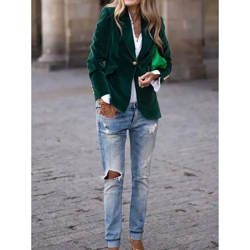 Drune | Blazer Velvet - Casual