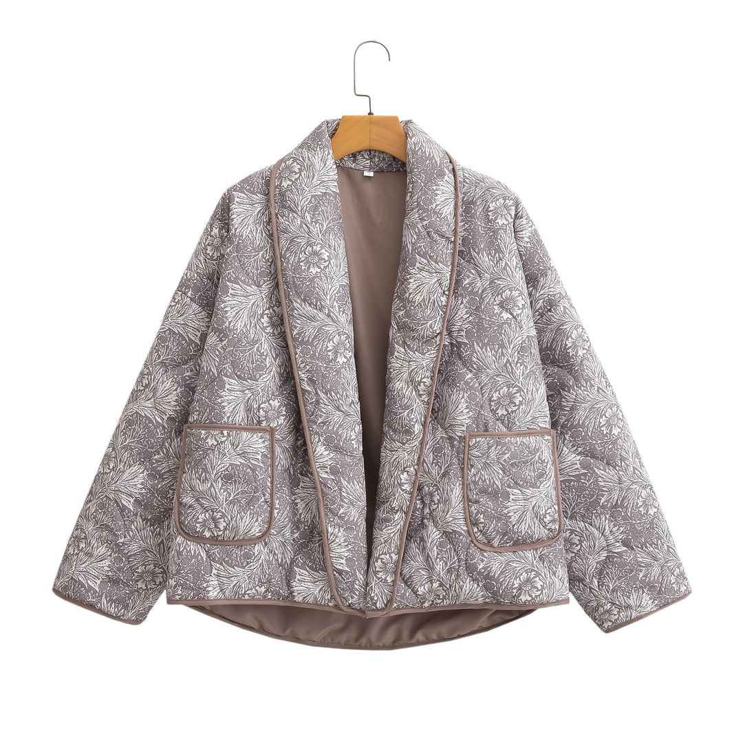 Drune | Steppjacke - Künstlerisches Druckdesign - Leicht & Stilvoll - Lässige Schicht