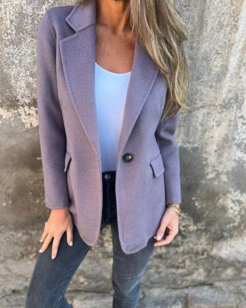 Drune | Klassische, Leicht Taillierte Jacke für Damen
