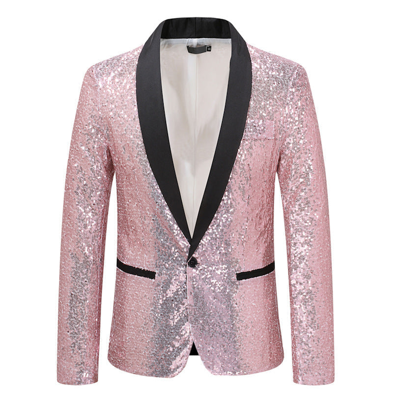 Drune | Stilvoller Pailletten-Blazer für Herren