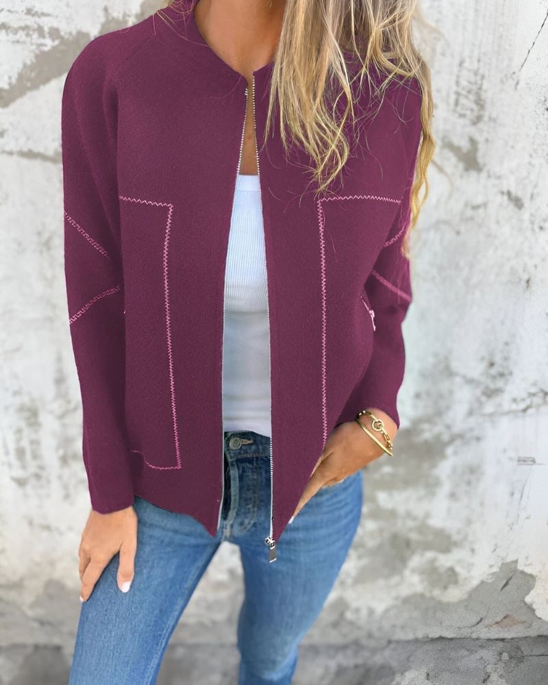 Drune | Zip-Up Bomberjacke