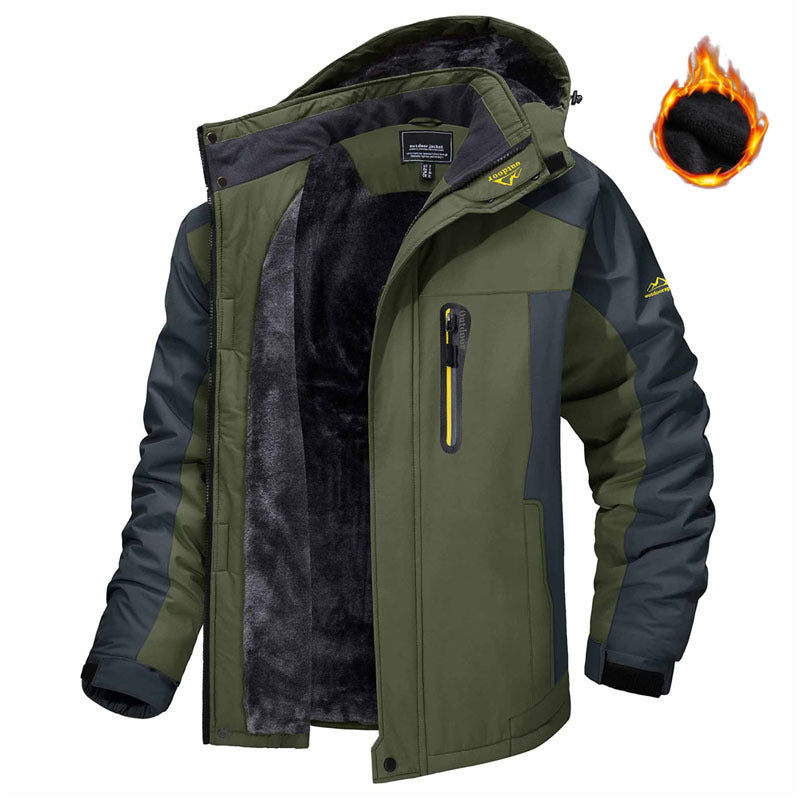 Drune | Stilvolle, Warme Winterjacke für Männer